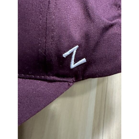 Zephyr Z-Fit Sz M/L Texas A&M Aggies TAMU Cap Hat Maroon Gig ‘Em EUC - Picture 2 of 6